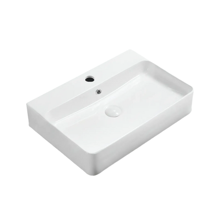 Lavoar ceramic dreptunghiular A451 – alb lucios