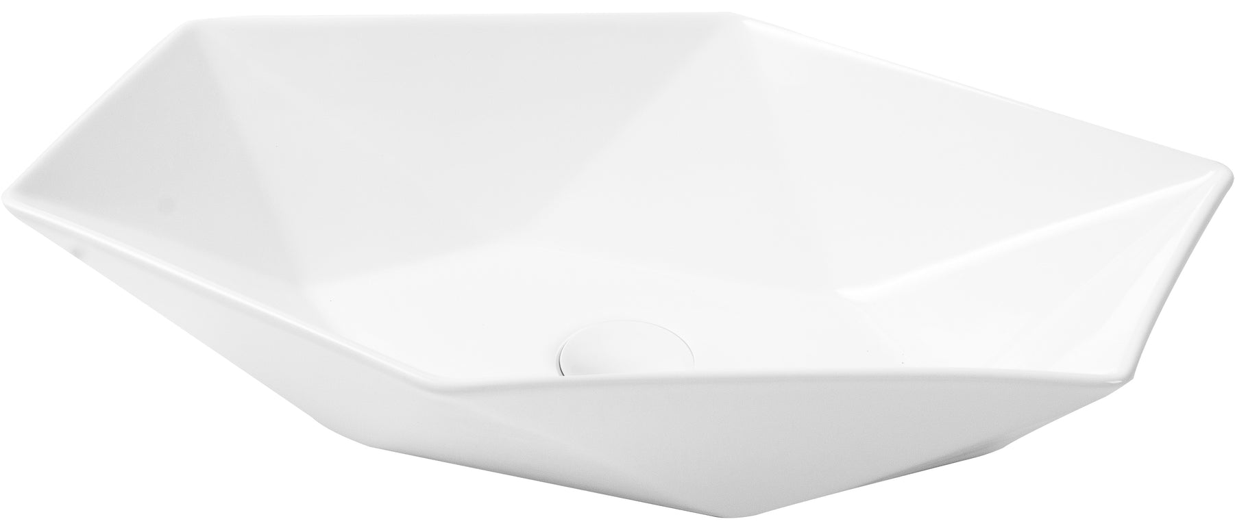 Lavoar ceramic alb design geometric  - A479