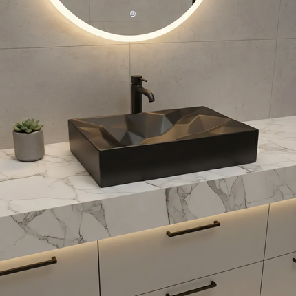 Lavoar Ceramic Negru Mat A526-CBK-M