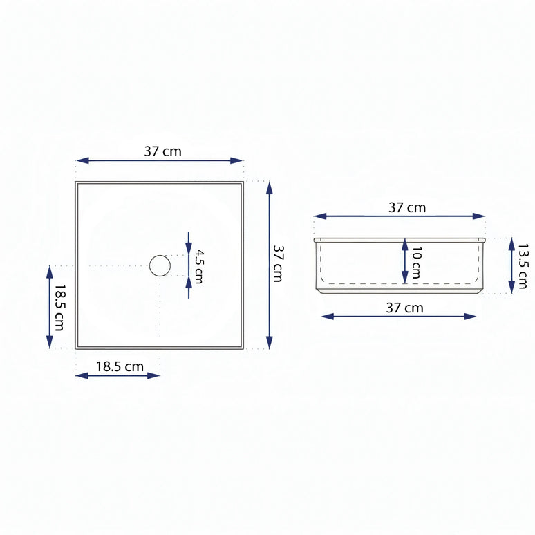 Lavoar ceramic pe blat alb cu finisaj marmorat – A707-CUGO7-M