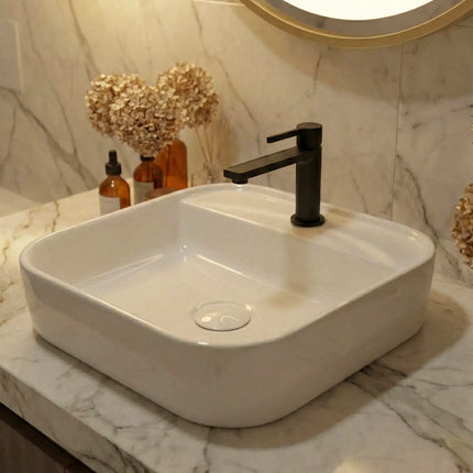 Lavoar ceramic dreptunghiular A760 – alb lucios