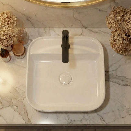 Lavoar ceramic dreptunghiular A760 – alb lucios