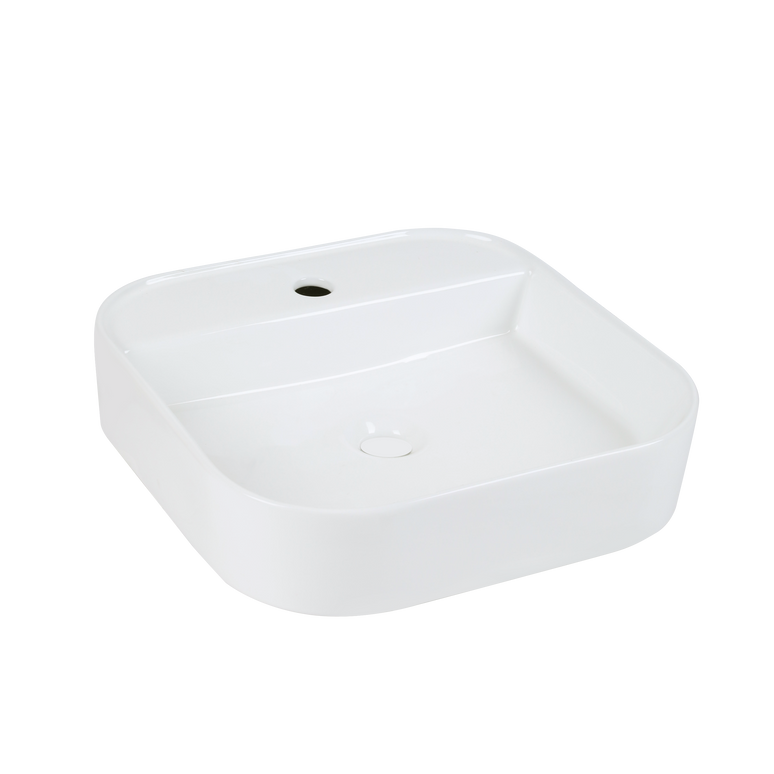 Lavoar ceramic dreptunghiular A760 – alb lucios