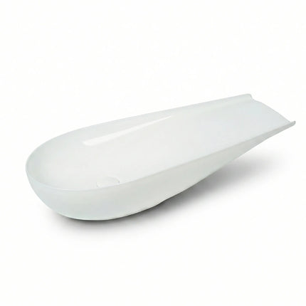 Lavoar ceramic cu formă atipică A797B – alb lucios