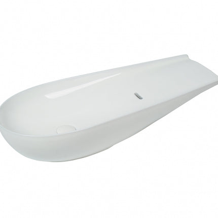 Lavoar ceramic cu formă atipică A797B – alb lucios