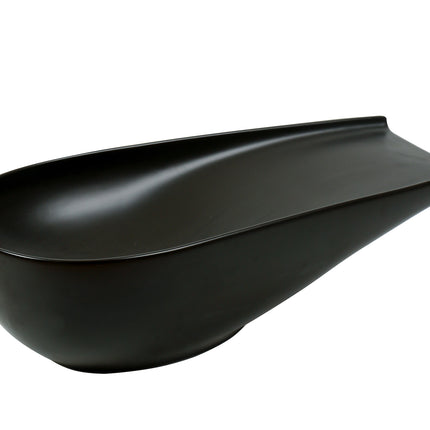 Lavoar ceramic cu formă atipică A797C-CBK-M – negru mat