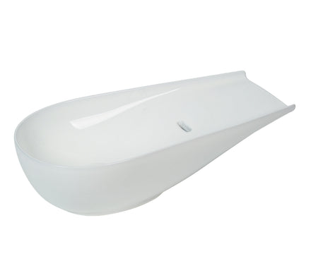 Lavoar ceramic cu formă atipică A797C – alb lucios