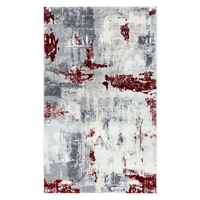 Covor Modern Rose 36506C Roșu/Gri armeda