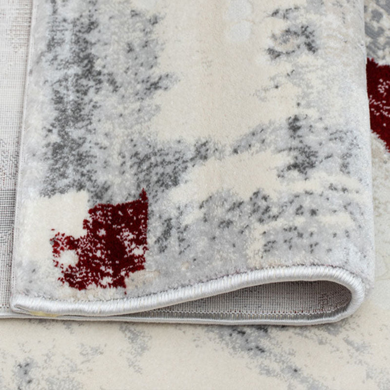 Covor Modern Rose 36506C Roșu/Gri armeda