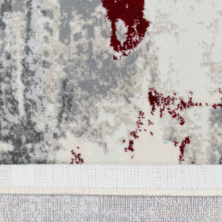 Covor Modern Rose 36506C Roșu/Gri armeda