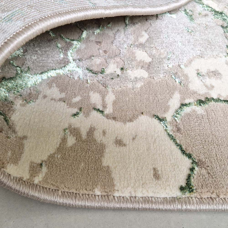 Covor Milano Sandstorm Crem Verde barak