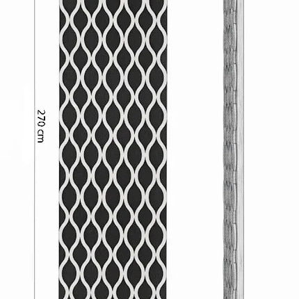 Panou riflaj decorativ Wave Oak - stejar natur C1UV-02