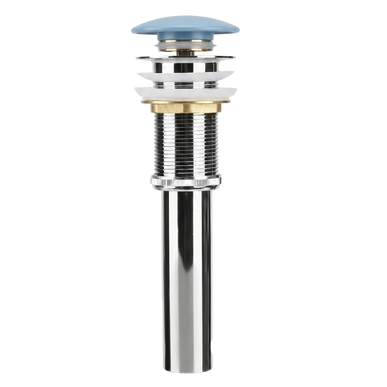 Ventil lavoar tip pop-up cu capac ceramic albastru