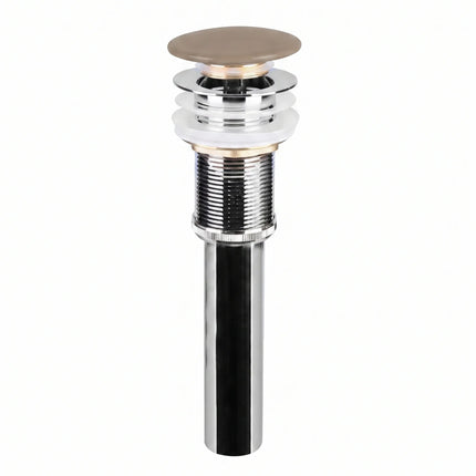 Ventil lavoar tip pop-up cu capac ceramic maro