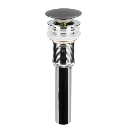 Ventil lavoar tip pop-up cu capac ceramic gri