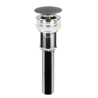 Ventil lavoar tip pop-up cu capac ceramic gri