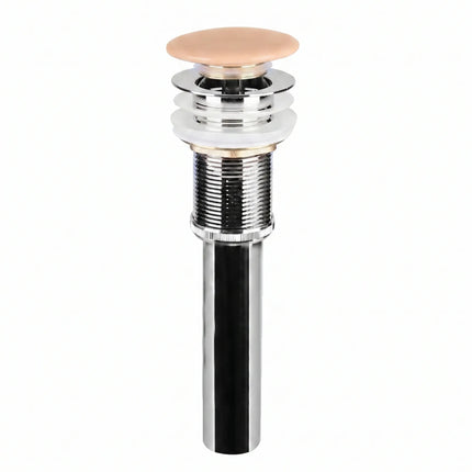 Ventil lavoar tip pop-up cu capac ceramic roz piersica