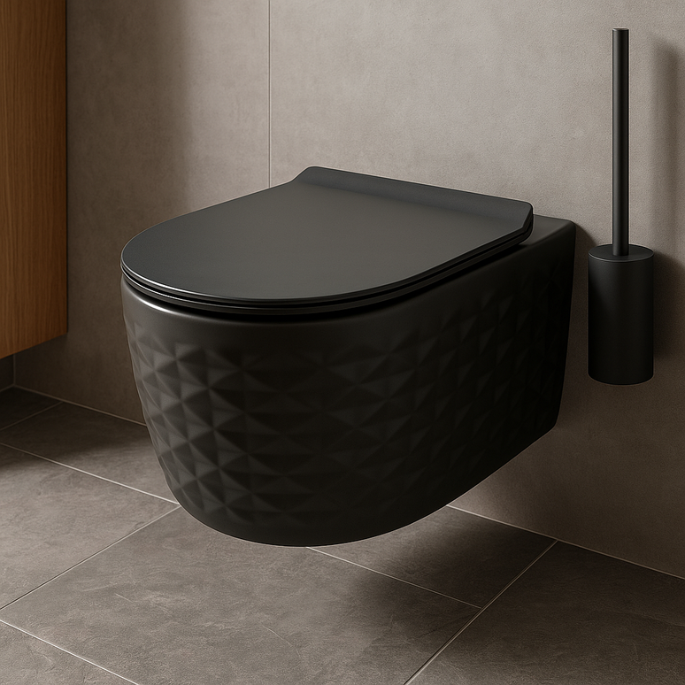 Vas WC Premium Grey  Matt  3D