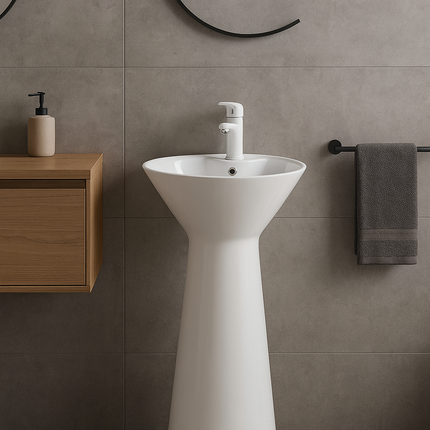 Lavoar freestanding H11 alb – design modern