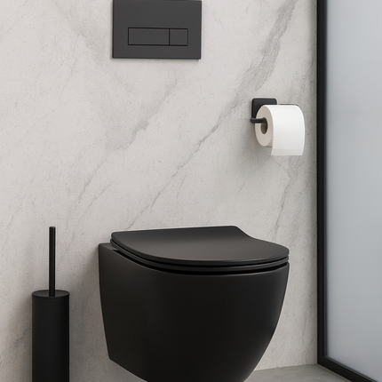 Vas WC Suspendat Black Matte -W03-S-CBK-M