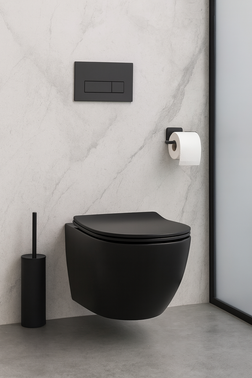 Vas WC Suspendat Black Matte -W03-S-CBK-M