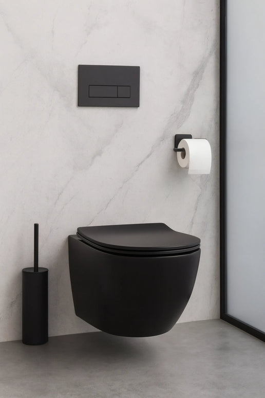 Vas WC Suspendat Black Matte