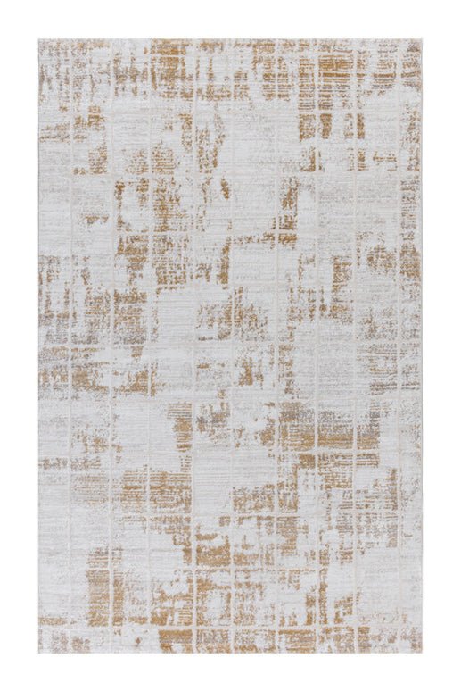 Covor Lusso Cream Gold – Design Modern cu Accente Aurii Elegante www.olivy.ro