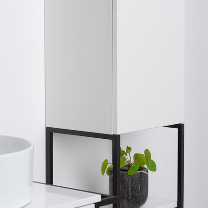 Mobilier de baie suspendat Lov, White