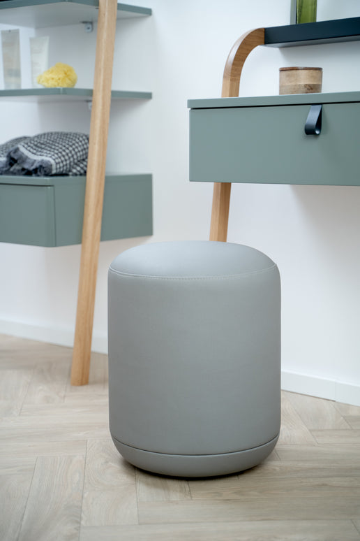 Pouf Moss, Light Grey