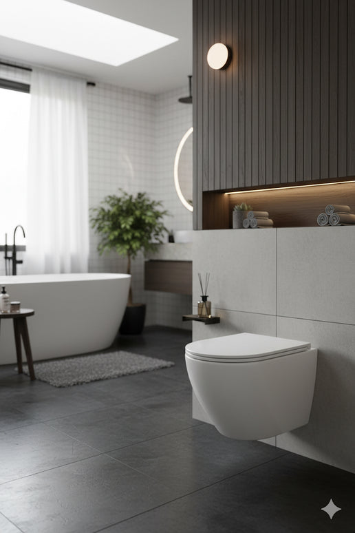 Vas WC Suspendat White Glossy  - W03-S