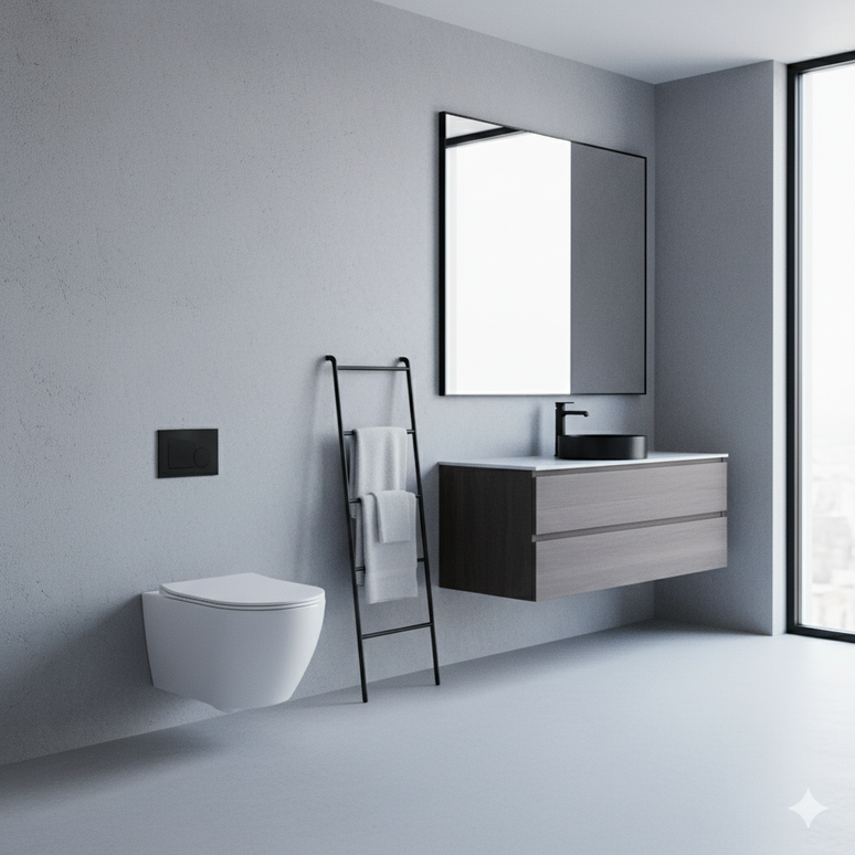 Vas WC Suspendat Luxury Alb  Mat