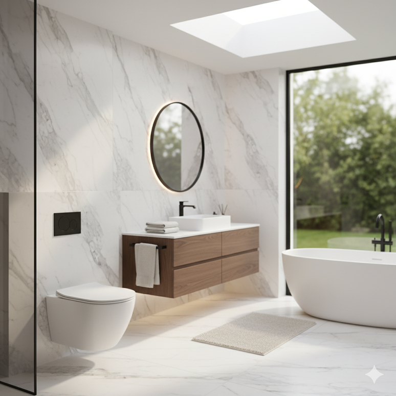 Vas WC Suspendat Luxury Alb  Mat