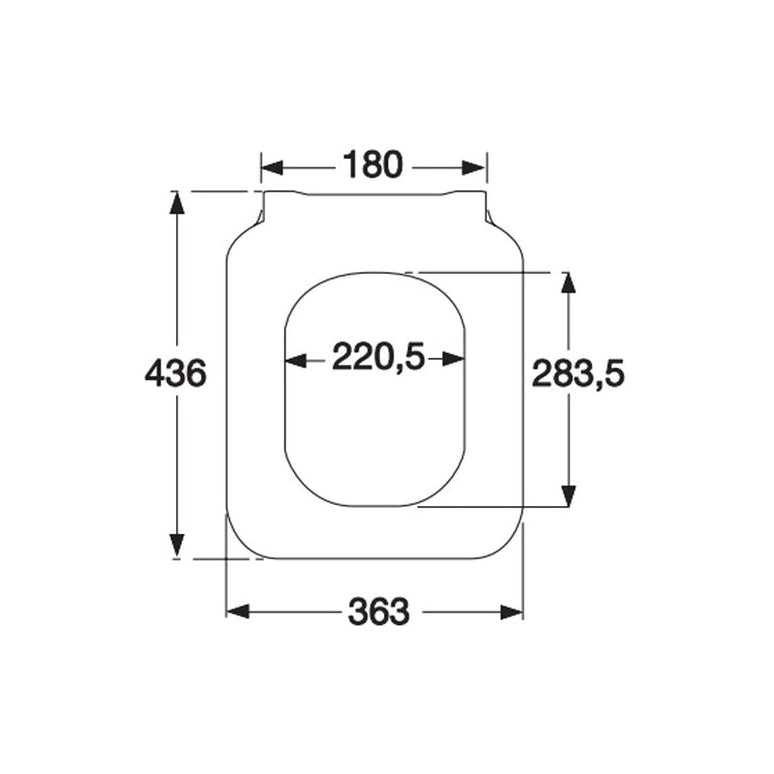 Capac vas toaletă Slim Soft Close Venticello, Villeroy & Boch