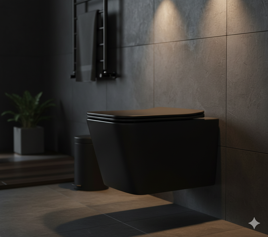 Vas Wc Prisma Black Mat