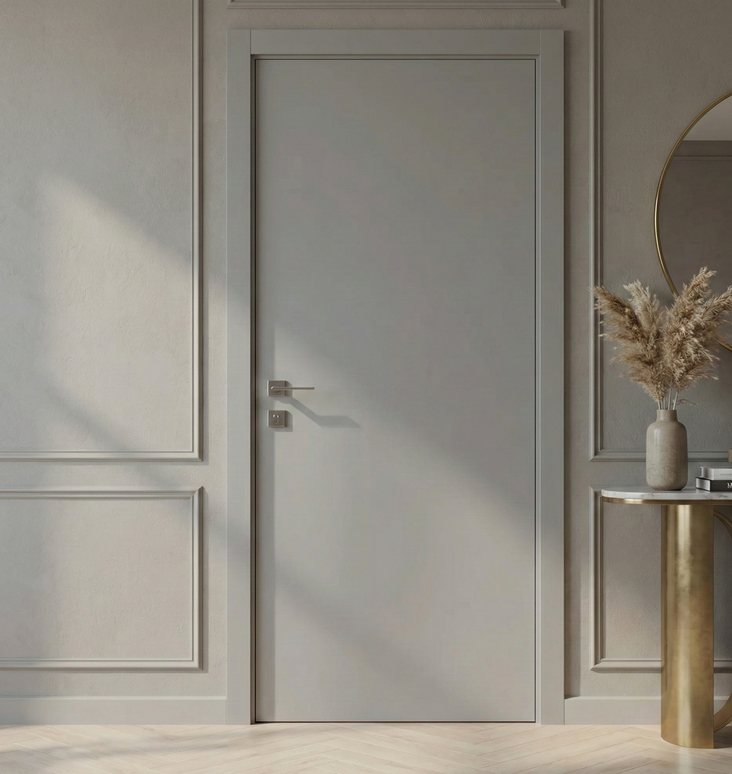 Ușă interior Cortes Prima – Gri 7037 mat vopsit