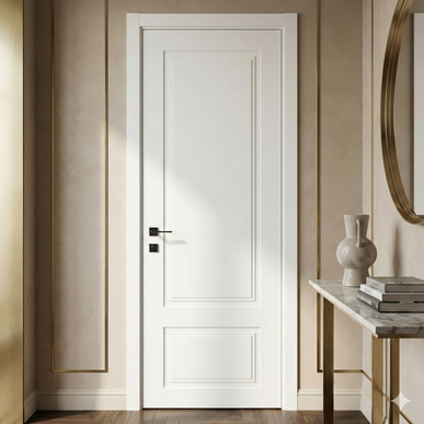 Ușă interior Galant – Alb mat vopsit, design clasic elegant
