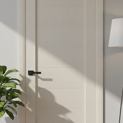 Ușă de interior T-04-design orizontal minimalist