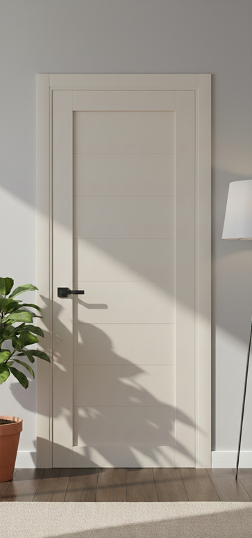 Ușă de interior T-04-design orizontal minimalist