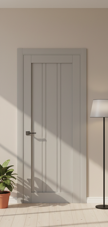 Ușă de interior ML-703 – Eleganță clasică cu accente verticale
