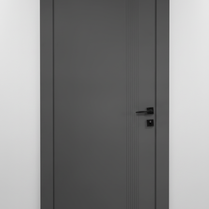 Ușa de interior cu toc reglabil JY-003 ANTHRACITE