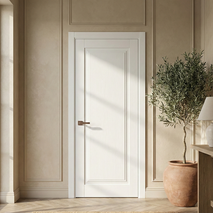 Ușă de interior ML-08 cu panou frezat, design clasic elegant