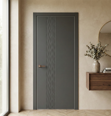 Ușă de interior ST-12 – Design sculptat 3D vertical