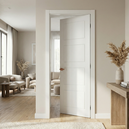 Ușă de interior ST-32 – 4 panouri, design arhitectural echilibrat