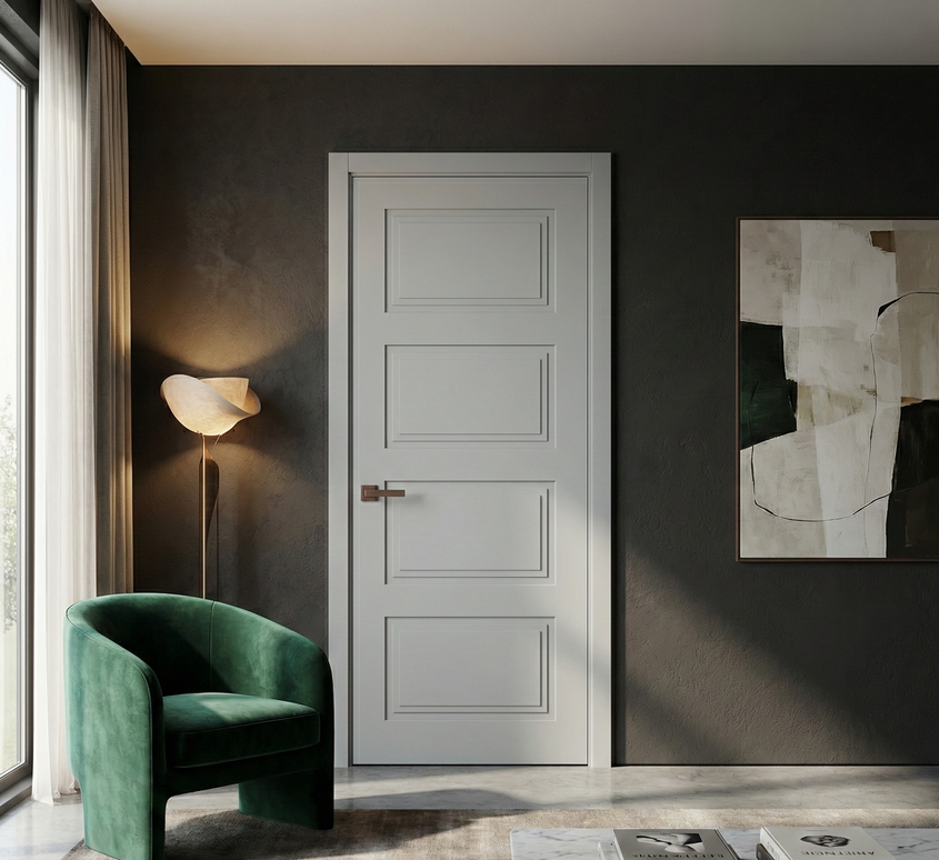 Ușă de interior ST-04 – Model clasic modernizat cu 4 panouri