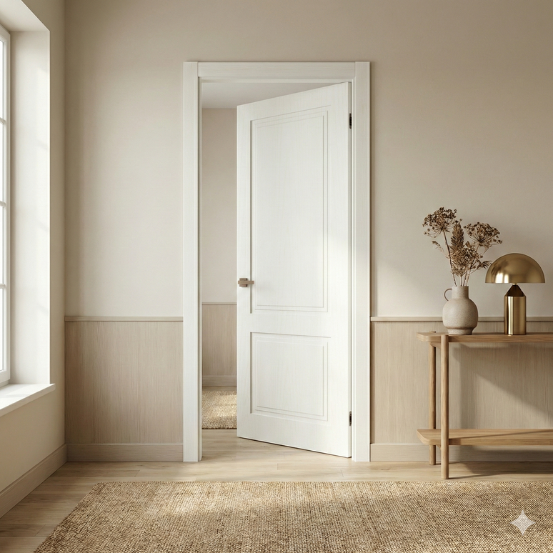 Ușă de interior ST-02 – Model clasic cu două panouri