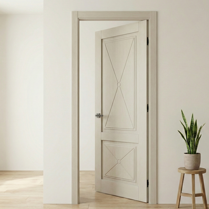Ușă de interior ML-1002 clasică cu design geometric