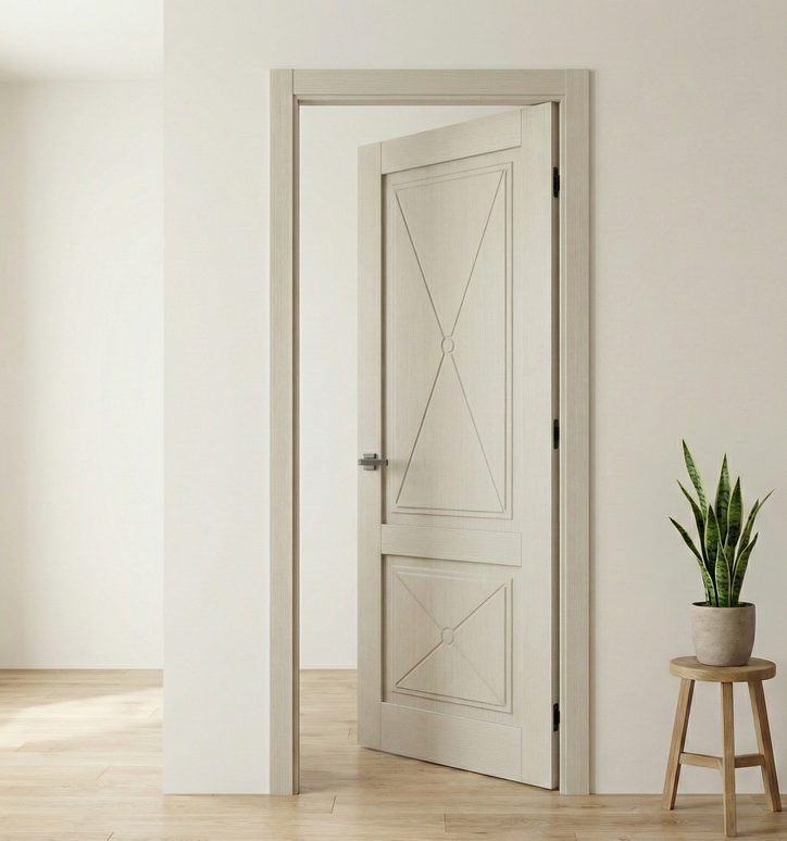 Ușă de interior ML-1002 clasică cu design geometric