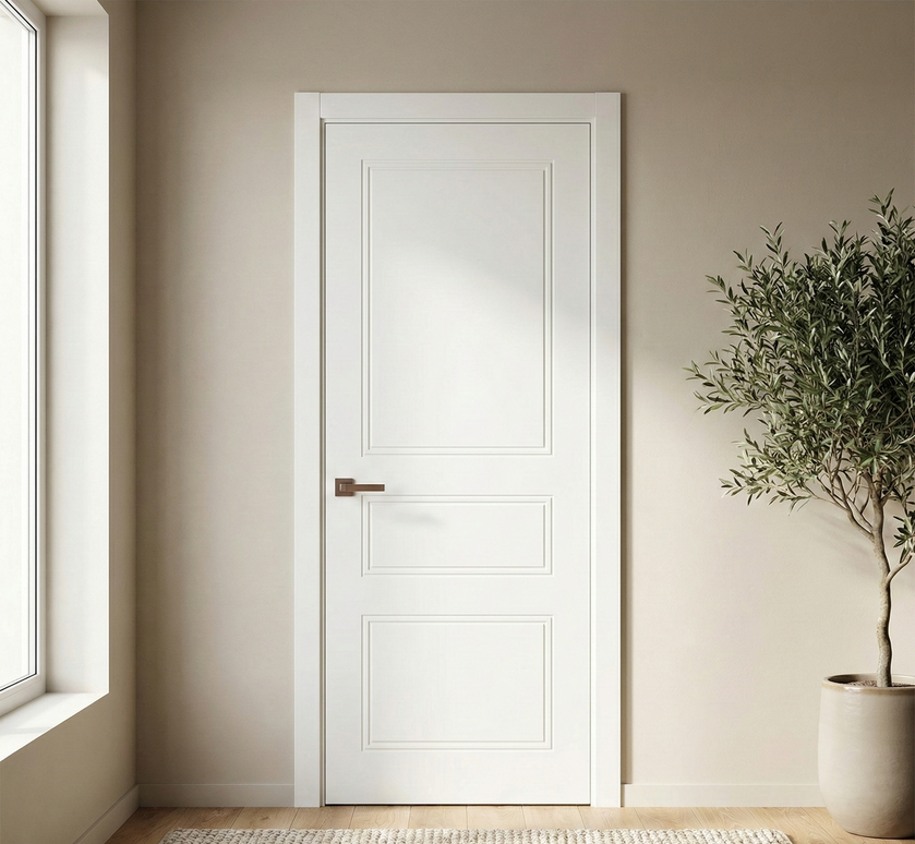 Ușă de interior ST-27 – Clasic rafinat în 3 panouri