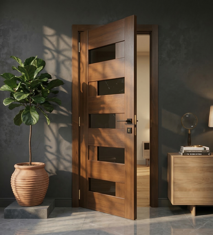 Ușă interior Rino 16-European Chestnut