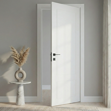 Usa de interior alb mat vopsit Paint 5